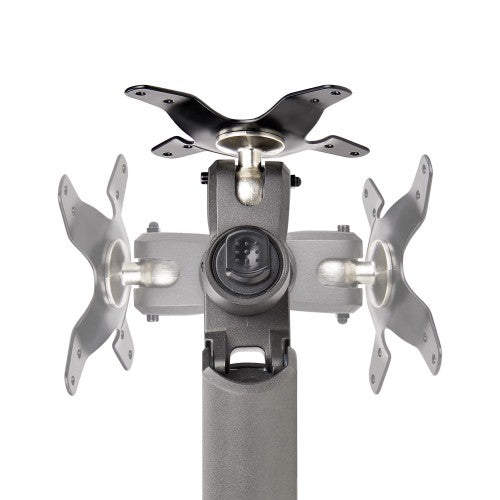 StarTech.com Desk Mount Monitor Arm, Up To 32" Display, Max 22lb/10kg, VESA 75x75/100x100, C-Clamp, Fully Articulating, Mechanical Spring, TAA-compliant