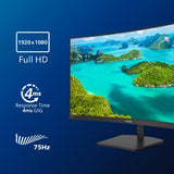 Philips E Line 241E1SCA/00 computer monitor 59.9 cm (23.6") 1920 x 1080 pixels Full HD LCD Black