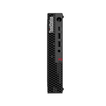 Lenovo ThinkStation P3 Tiny Gen 2 Intel Core Ultra 7 265 16 GB DDR5-SDRAM 512 GB SSD NVIDIA RTX A400 Windows 11 Pro Workstation Black