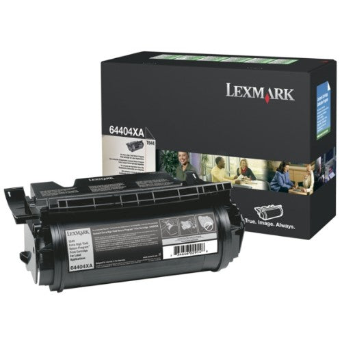 Lexmark 64404XE Toner cartridge black extra High-Capacity, 32K pages/5% for Lexmark T 644