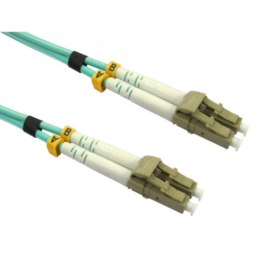 Cables Direct FB3M-LCLC-005D InfiniBand/fibre optic cable 0.5 m LC LC/UPC Aqua colour
