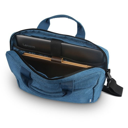 Lenovo GX40Q17230 laptop case 39.6 cm (15.6") Toploader bag Blue