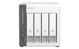 QNAP TS-433 NAS Tower Cortex-A55 4 GB 32 TB HDD QNAP Turbo System White