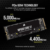 Corsair MP600 CORE XT 1 TB M.2 PCI Express 4.0 NVMe QLC 3D NAND