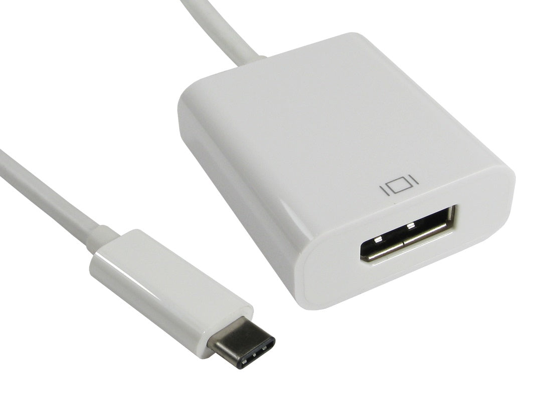 Cables Direct USB3C-DPCAB USB graphics adapter 3840 x 2160 pixels White  - Computer Components - Cables Direct