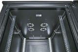 Intellinet 19" Server Cabinet - Free Standing, 42U, 800x1000mm (width x depth), Black, Flatpack, Max 1500kg, Multi-Point Door Lock, One Lock Per Side Panel, Usable Depth 123 to 773mm, IP20 rated, Rack, Steel