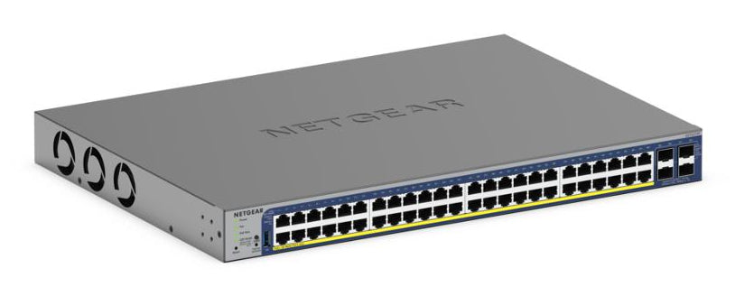 52-Port PoE Gigabit/10G Stackable Smart Switch (GS752TXP)