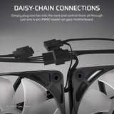 Corsair RS140 Computer case Fan 14 cm Black 1 pc(s)