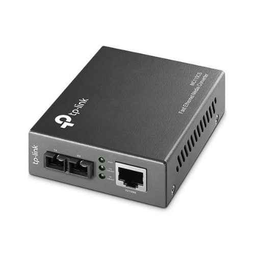 TP-Link Omada MC110CS network media converter 100 Mbit/s 1310 nm Single-mode Black