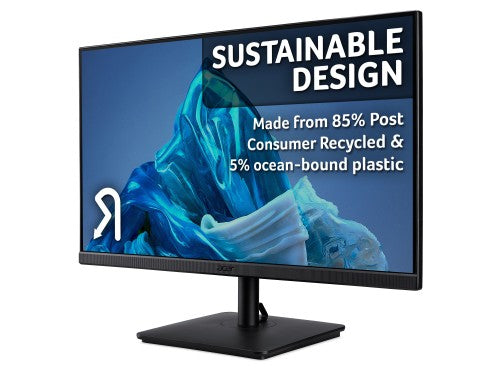 Acer Vero V7 V227QHBIPV 54.6 cm (21.5"), Full HD (1920 x 1080), 100Hz Refresh Rate, 4Ms Response Time, VGA, DVI & DisplayPort