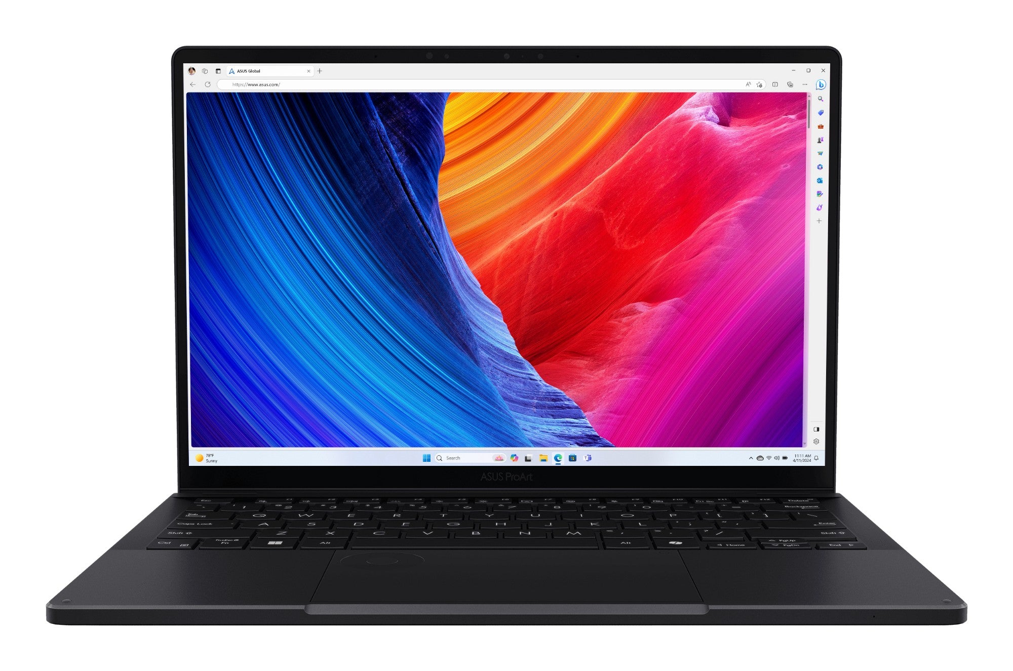 ASUS ProArt PX13 HN7306WV-LX012W AMD Ryzen AI 9 HX 370 Hybrid (2-in-1) 33.8 cm (13.3") Touchscreen 3K 24 GB LPDDR5x-SDRAM 1 TB SSD NVIDIA GeForce RTX 4060 Wi-Fi 7 (802.11be) Windows 11 Home Black  - Computers - ASUS