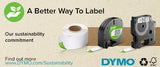 Dymo 16960/S0718070 DirectLabel-etikettes Polyester black on white 19mm x 5,5m for Dymo D1 6-19mm/24mm/400 Duo