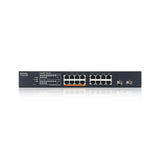 Zyxel XMG1915-18E Series 16-Port Gigabit Ethernet PoE L2 Rack-mountable Managed Switch