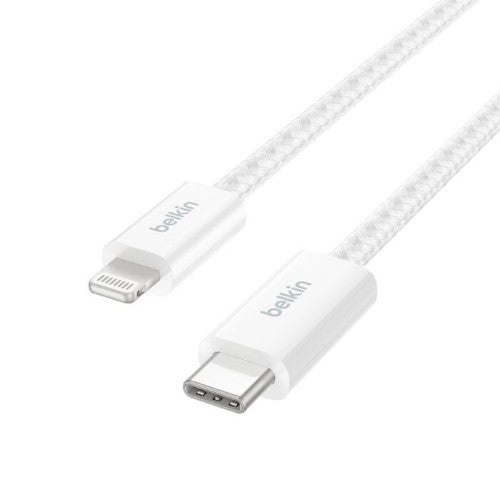 Belkin BoostCharge USB cable USB 2.0 USB C USB C/Lightning White