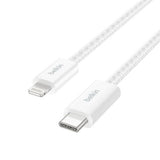 Belkin BoostCharge USB cable USB 2.0 USB C USB C/Lightning White