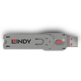Lindy USB Type A Port Blocker Key, Pink