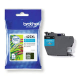Brother LC-422XLC Ink cartridge cyan high-capacity, 1.5K pages for Brother MFC-J 5340