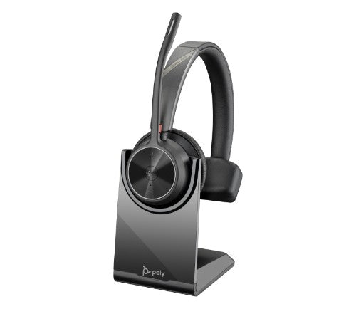 HP Poly Voyager 4310-M Microsoft Teams Certified USB-C Headset +BT700 dongle +Charging Stand