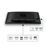 Philips 32B2U3601/00 computer monitor 80 cm (31.5") 2560 x 1440 pixels Quad HD LCD Black