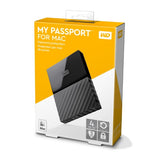 Western Digital My Passport for Mac external hard drive 4 TB Black