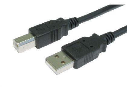 Cables Direct USB2-102K USB cable USB 2.0 2 m USB A USB B Black
