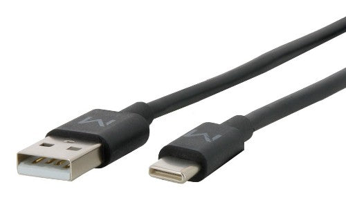 Mobilis 020013 USB cable 1 m USB A USB C 0.48 Gbit/s 10 W Black