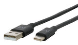 Mobilis 020013 USB cable 1 m USB A USB C 0.48 Gbit/s 10 W Black