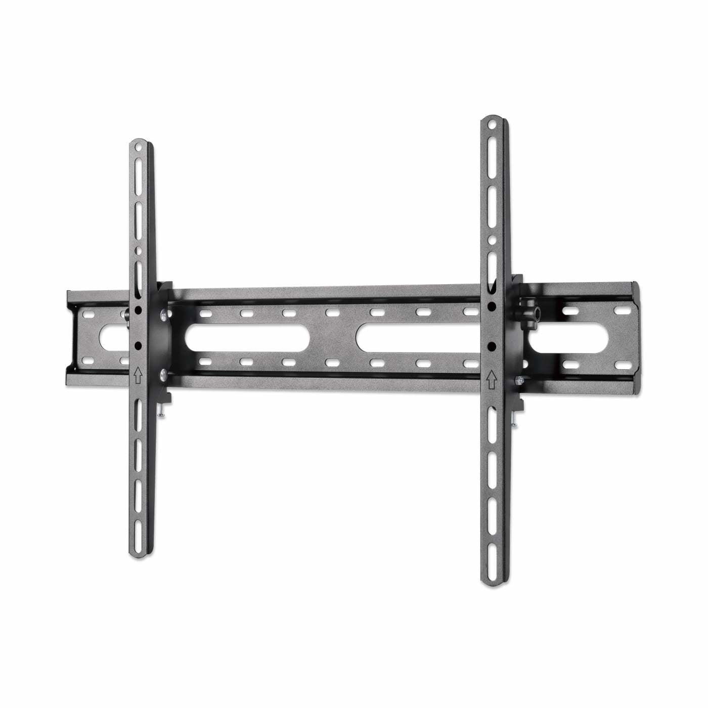 Manhattan TV & Monitor Mount, Wall, Tilt, Screen Sizes: 37-65", Black, VESA 200x200 to 600x400mm, Max 45kg, LFD, Lifetime Warranty  - AV & Photo - Manhattan