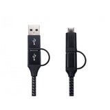 Cables Direct NLMOB-4CBDBK-1H USB cable USB 2.0 1.5 m USB C Black