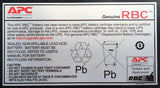 APC Battery Replacement Cartridge RBC43 (OEM)