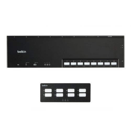 Belkin F1DN208MOD-BA-4 KVM switch Black