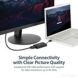 StarTech.com USB 3.0 to DisplayPort Adapter - DisplayLink Certified - 4K 30Hz