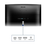 Philips E Line 325E1C/00 computer monitor 80 cm (31.5") 2560 x 1440 pixels Quad HD LCD Black
