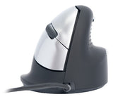 R-Go Tools Ergonomic mouse R-Go HE Break with break software, large (hand size &ge; 185 mm), right-handed, Wired, black