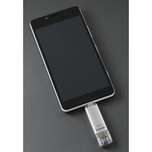 Hama C-Laeta USB flash drive 32 GB USB Type-A / USB Type-C 3.2 Gen 1 (3.1 Gen 1) Silver