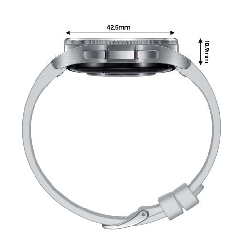 Samsung Galaxy Watch6 Classic SM-R950NZSAEUA smartwatch / sport watch 3.3 cm (1.3") OLED 43 mm Digital 432 x 432 pixels Touchscreen Black Wi-Fi GPS (satellite)
