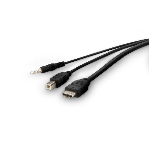 Belkin F1DN1CCBL KVM cable Black 3 m