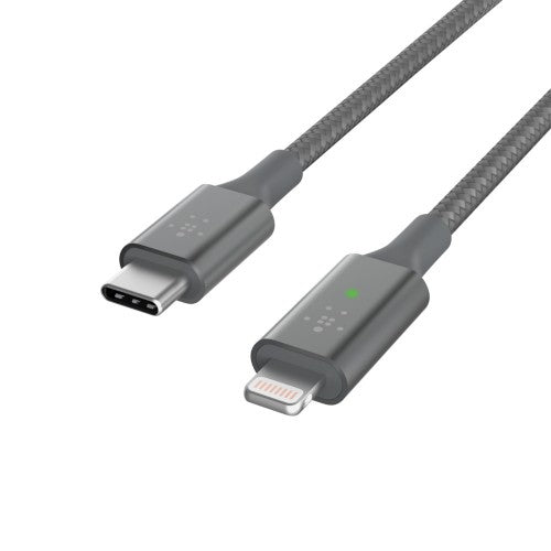 Belkin Smart LED USB-C to Lightning Grey
