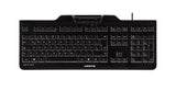 CHERRY KC 1000 SC keyboard USB QWERTZ German Black