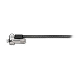 Kensington N17 Keyed Dual Head Laptop Lock for Wedge-Shaped Slots — Single