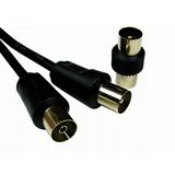 Cables Direct 2TVREV-10K coaxial cable 10 m Black