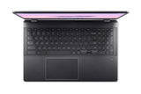 Acer Chromebook CBE595-2 Intel® Core™ i5 i5-1334U 39.6 cm (15.6") Full HD 8 GB LPDDR5x-SDRAM 256 GB SSD Wi-Fi 6E (802.11ax) ChromeOS Grey