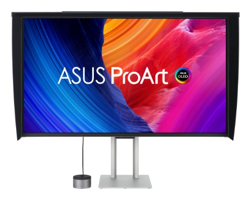 ASUS ProArt OLED PA32UCDMR-K computer monitor 80 cm (31.5") 3840 x 2160 pixels 4K Ultra HD QD-OLED Black, Silver