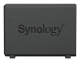 Synology DiskStation DS124 + 1 x HAT3300 4TB NAS Desktop Realtek RTD1619B 1 GB DDR4 HDD DiskStation Manager Black
