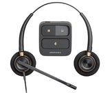 HP Poly EncorePro HW520 Binaural Noise Cancelling Headset (Requires Bottom Cable)