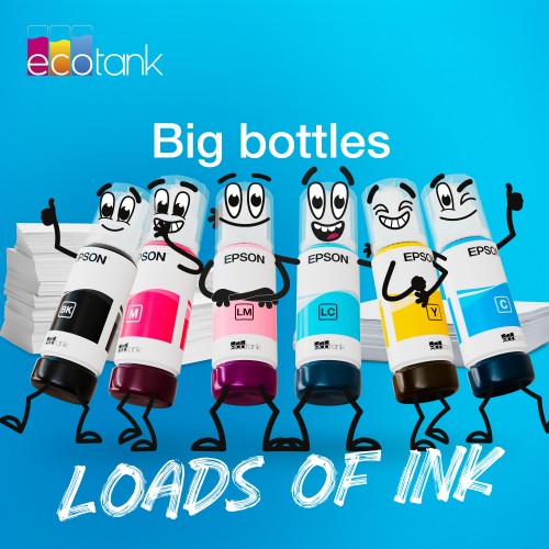 Epson C13T09B140/107 Ink cartridge black, 3.6K pages 70ml for Epson ET-18100