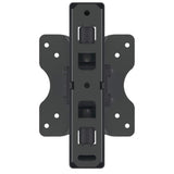 Manhattan Wall Mount for TV & Monitors (Full Motion), For screens 13" to 27", VESA compatibility: 75x75mm and 100x100mm - check the dimensions of the four mounting holes on back of screen to ensure it fits, Max 20kg, Black, Bracket