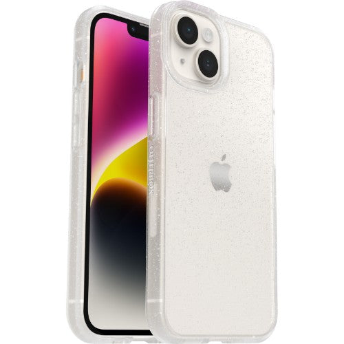 OtterBox React Case for iPhone 14, Shockproof, Drop proof, Ultra-Slim, Protective Thin Case, Tested to Military Standard, Antimicrobial Protection, Stardust, No retail packaging