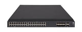HPE FlexFabric 5700-32XGT-8XG-2QSFP+ Managed L3 10G Ethernet (100/1000/10000) 1U Black