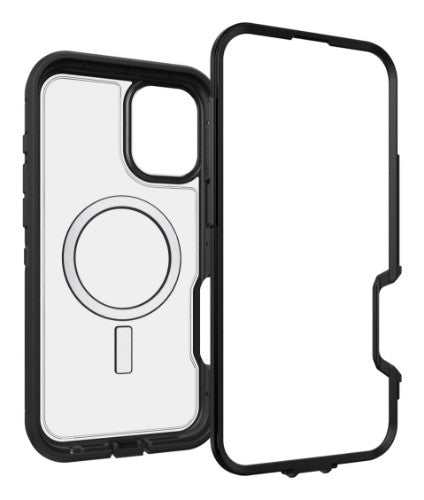 OtterBox Defender Pro XT mobile phone case 17 cm (6.7") Cover Black, Transparent